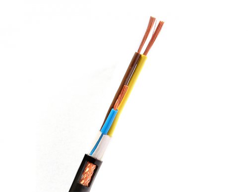 PVC護(hù)套屏蔽軟電纜